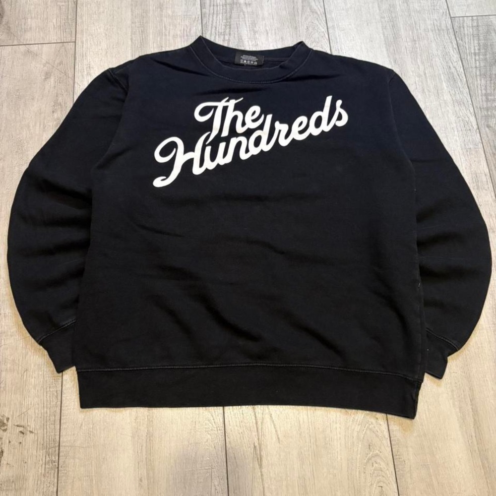 The Hundreds Men's Crew Neck Pullover‎ Sweatshirt Navy Blue Size Medium